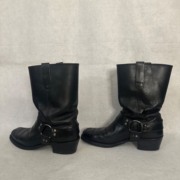 Leathermasters Handmade Harness Boots EU 44 / US 10.5-11 Gently worn VINTAGE - Picture 7 of 9